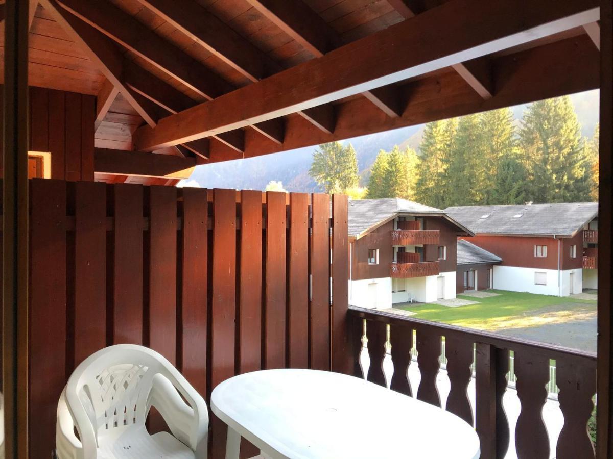Studio Mansarde Avec Balcon, Piscine Et Parking Souterrain A Samoens - Fr-1-629-92 ภายนอก รูปภาพ